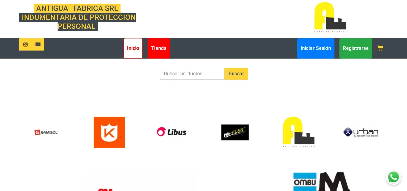 Captura de pantalla de Plataforma E-commerce con IA