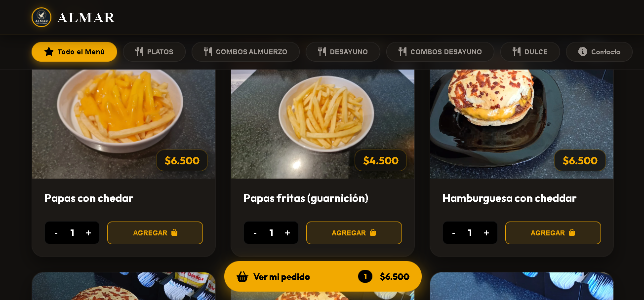 Trabajo: Almar Café & Comidas por Vennom